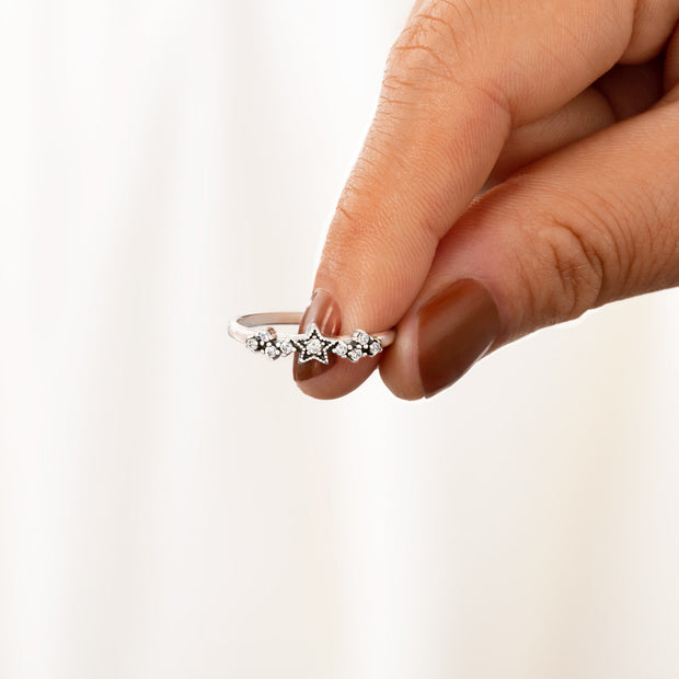 Personalized Stars Ring - You Were Born To Shine