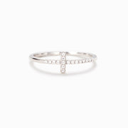 Christianity Cross Ring - Pray Through It 