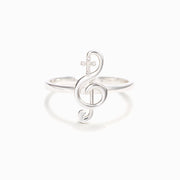 Clef Cross Ring - Raise A Hallelujah 