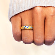 Sparkle Stars Dôme Ring