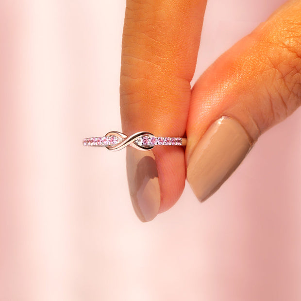 Mother & Daughter Forever Linked Together Ring