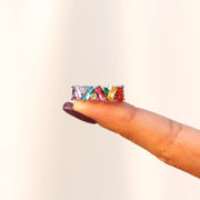 Pride Rainbow Promise Ring