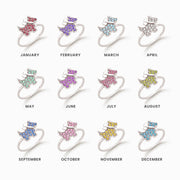 The Dog Mother Pavé Puppy Dog Ring