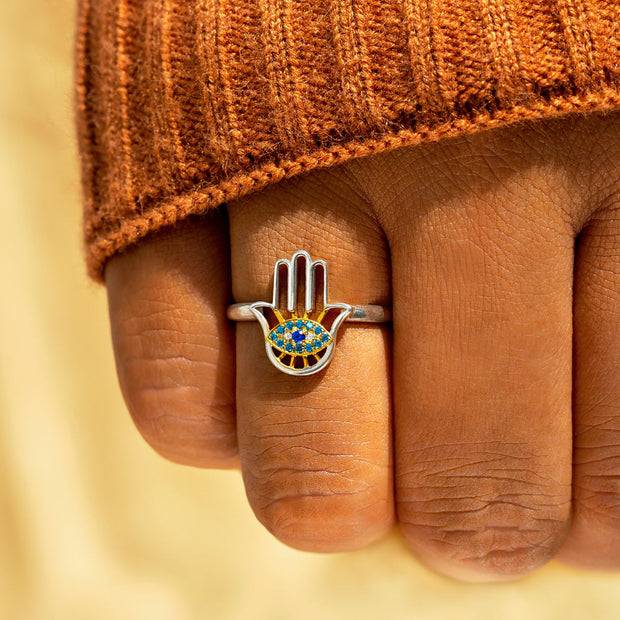 Hamsa Ring - You're Always Protected 