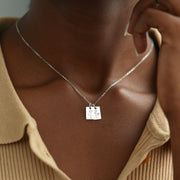 12 Birth Month Flower Necklace