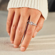 Layered Heart Ring