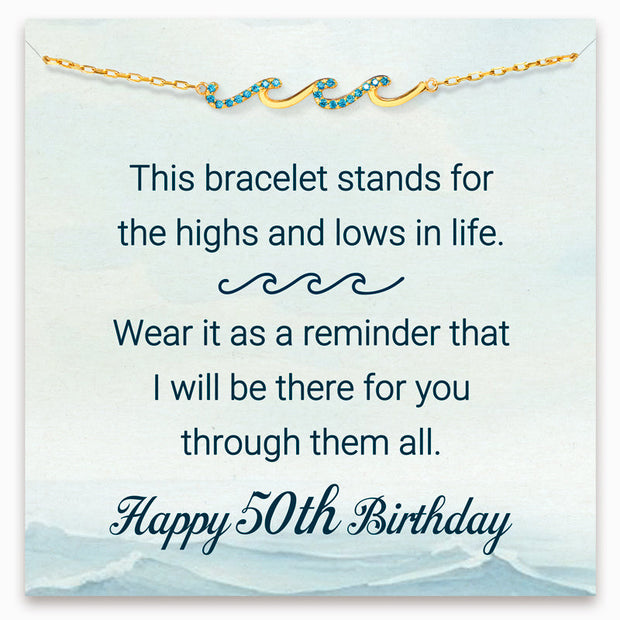 Triple Wave Bracelet