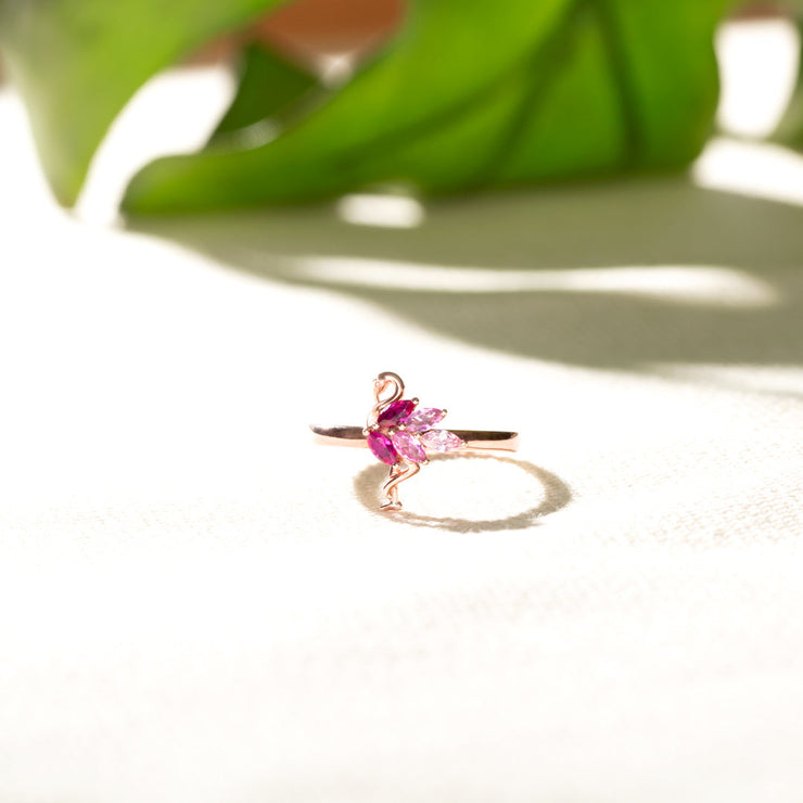 Flamingo Ring - Born To Stand Out