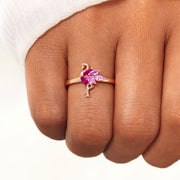 Flamingo Ring - Born To Stand Out