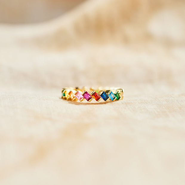 Rainbow Ring Band