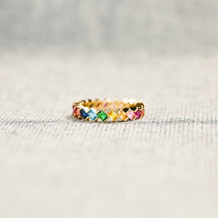 Rainbow Ring Band