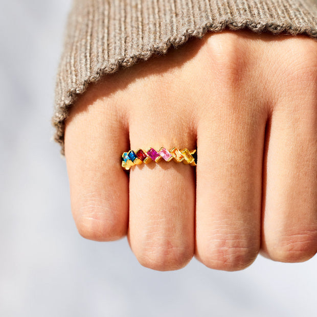 Rainbow Ring Band