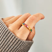 Rainbow Ring Band