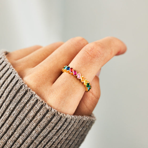 Rainbow Ring Band
