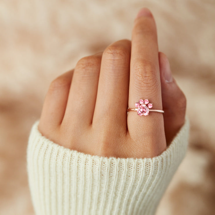 I Find Your Paw Dog Paw Ring