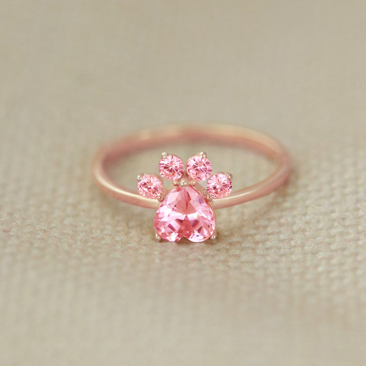 I Find Your Paw Dog Paw Ring