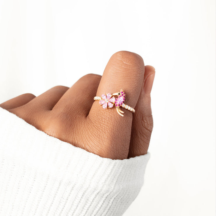 Bird And Flower Ring-Toucan Do It 