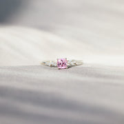 Pink Square Ring
