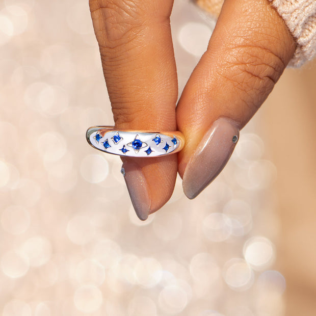 Sparkle Stars Dôme Ring