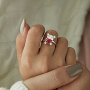 I'm Here Teddy Bear Ring