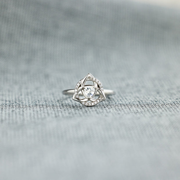 Celtic Sisters Knot Ring