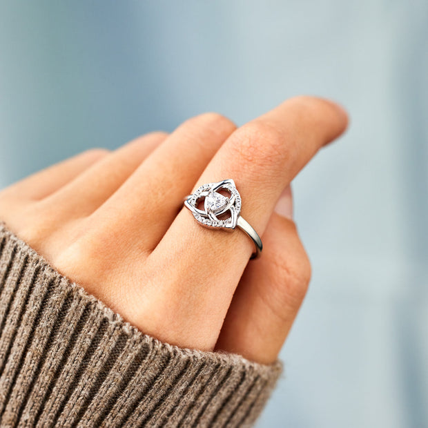 Celtic Sisters Knot Ring
