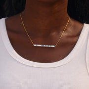 F♥︎ck It And Keep Going Morse Code Message Necklace