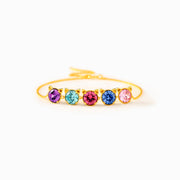The Cat Mother 1-8 Birthstone Pet Head Bracelet
