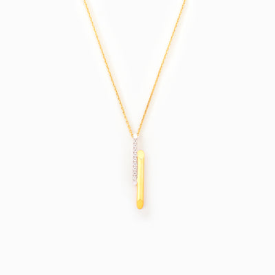 Mother & Daughter Duo Color Sticking Together Necklace