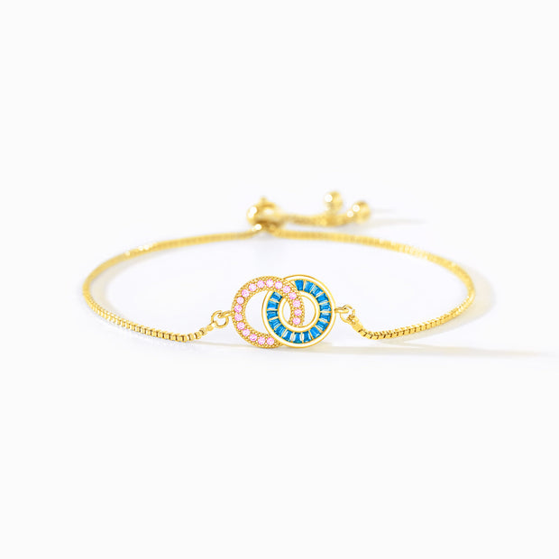 Forever Linked Forever Loved Linking Circles Bracelet