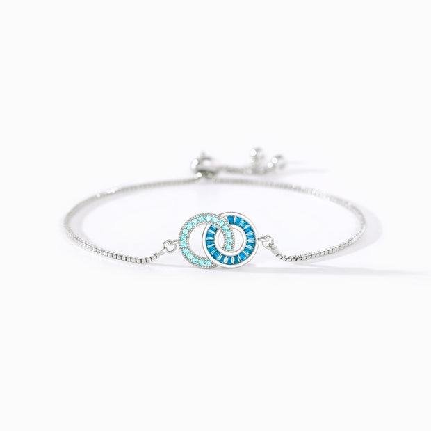 Forever Linked Forever Loved Linking Circles Bracelet