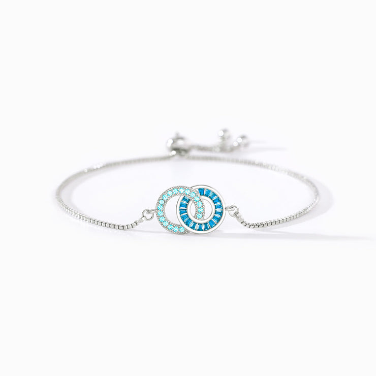 Forever Linked Forever Loved Linking Circles Bracelet