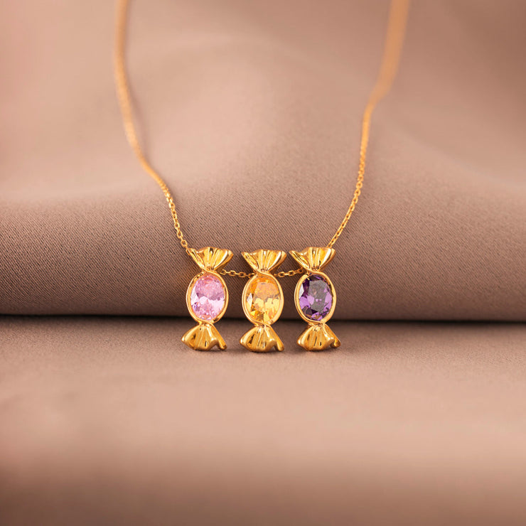 1-8 Candy Birthstones Necklace