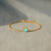 The Catmother Birthstone Cat Bracelet