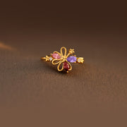 1–6 Petals Birthstones Ring