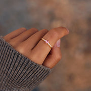 Mama's Valentines Custom Heart-Cut Ring