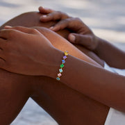 Meowy Christmas 1-8 Birthstone Paw Bracelet