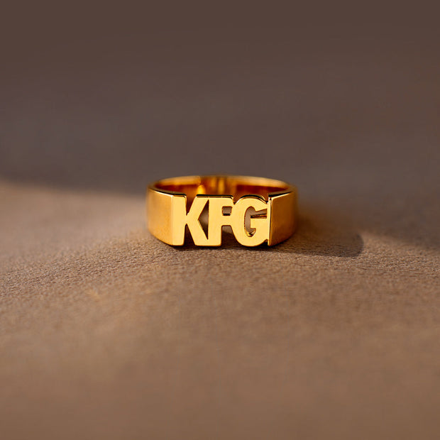Unf♥ck Yourself Motivational Mantra Ring