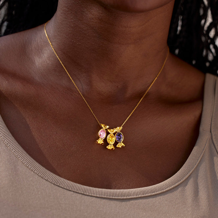 1-8 Candy Birthstones Necklace