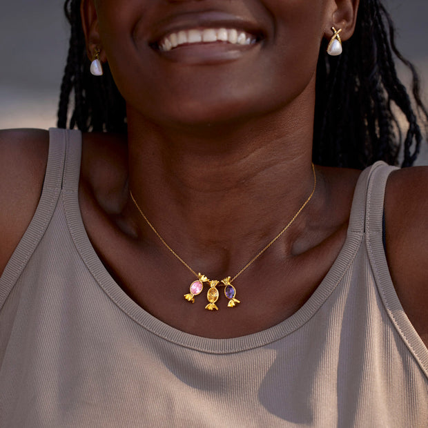 1-8 Candy Birthstones Necklace