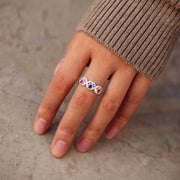 1–5 Paw Birthstone Custom Ring