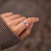 1–5 Paw Birthstone Custom Ring