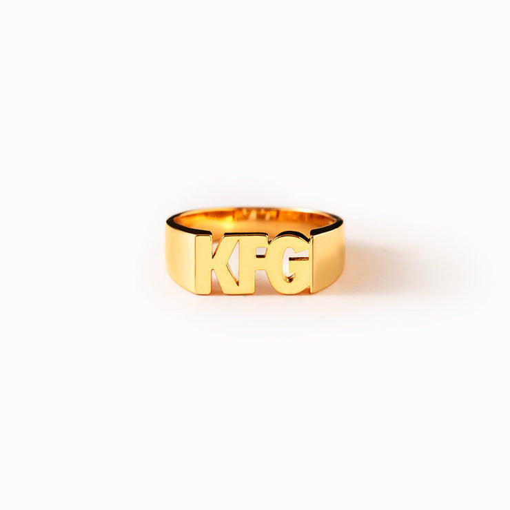 A Self Reminder Motivational Mantra Ring