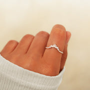 best friends are like stars ring