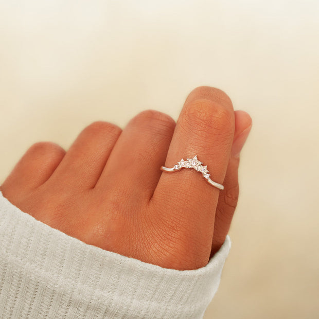 best friends are like stars ring