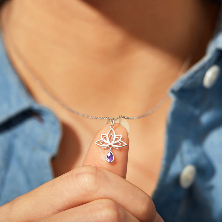 No Mud No Lotus Necklace