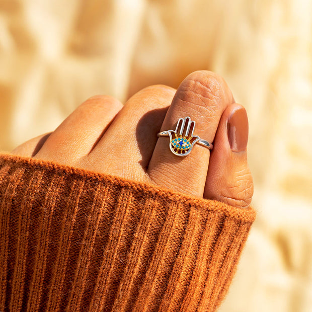 Hamsa Ring - You're Always Protected 