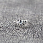 Mother&Warrior Lotus Ring