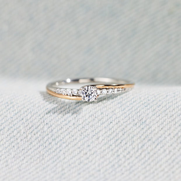 Round-Cut Accent Ring