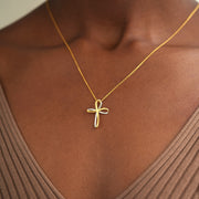 Knot Cross Necklace